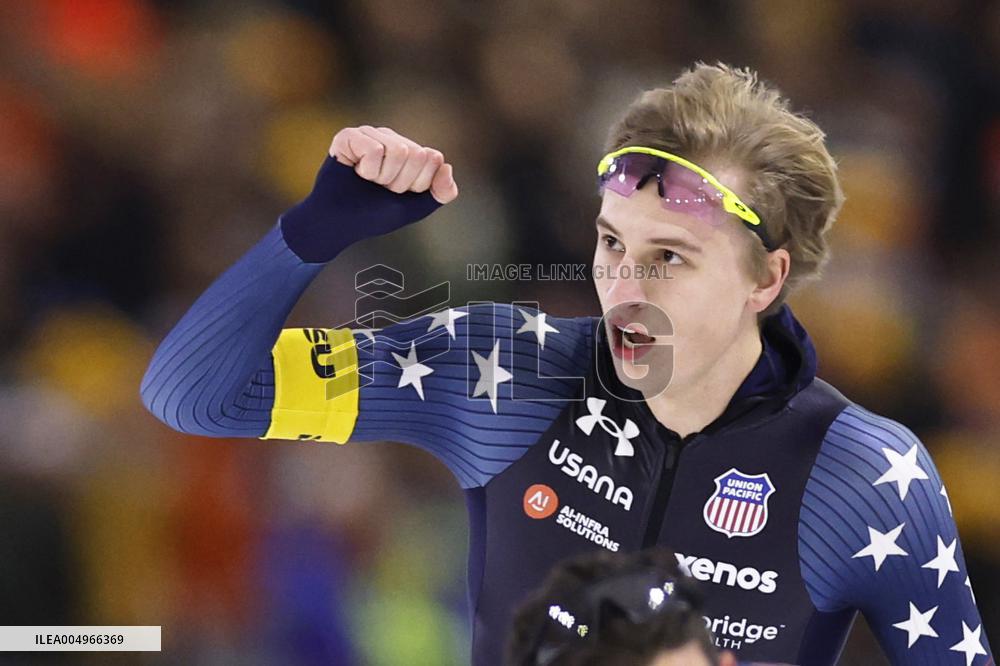 Speed skating: World Cup in Heerenveen