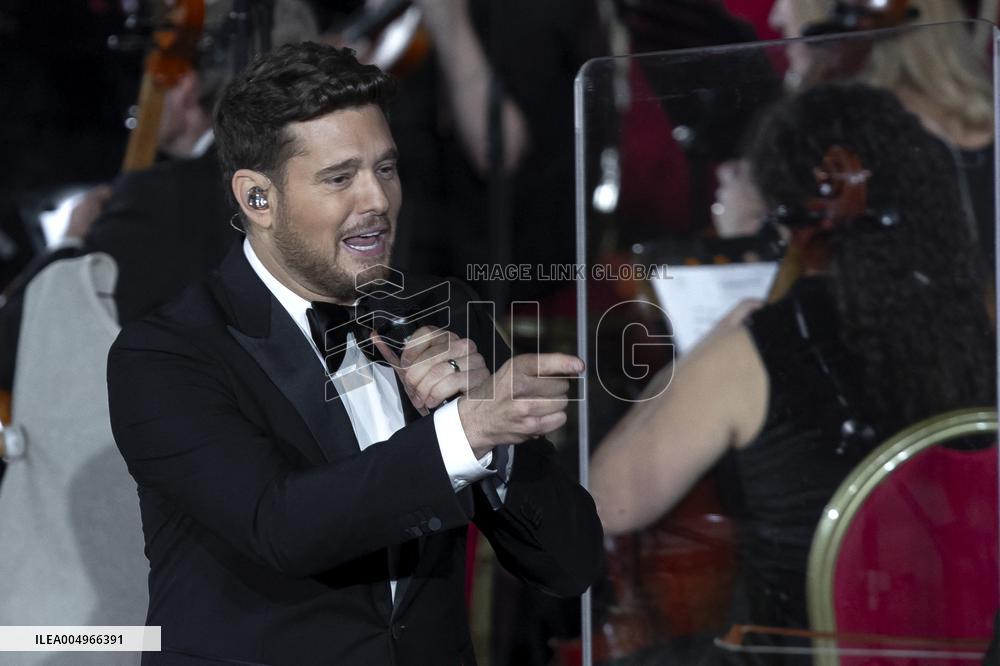 Pope Leo XIV At Vatican Concert For Needy