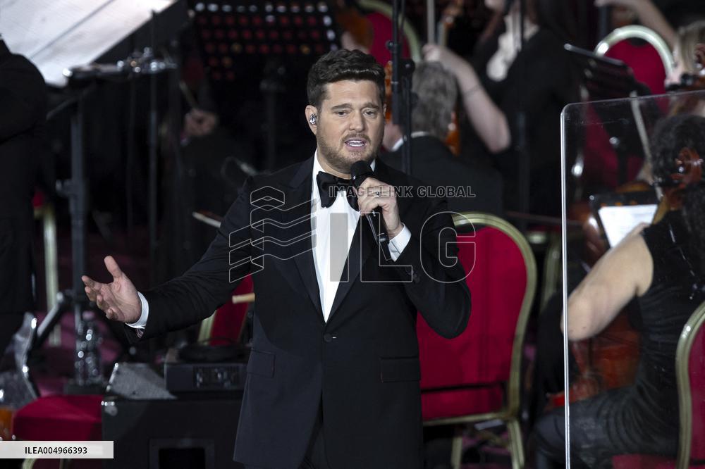 Pope Leo XIV At Vatican Concert For Needy