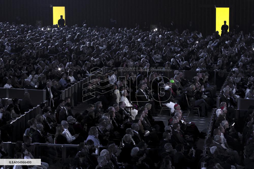 Pope Leo XIV At Vatican Concert For Needy