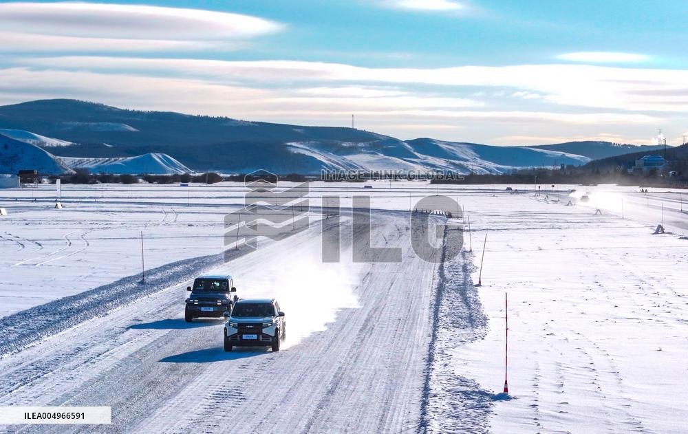 New EV Undergo Low-Temperature Testing