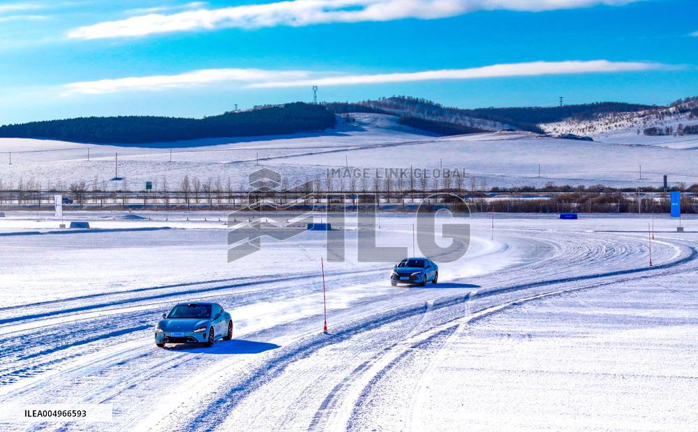 New EV Undergo Low-Temperature Testing