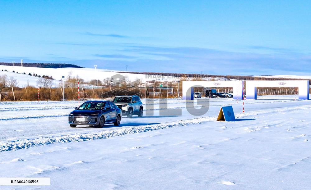 New EV Undergo Low-Temperature Testing