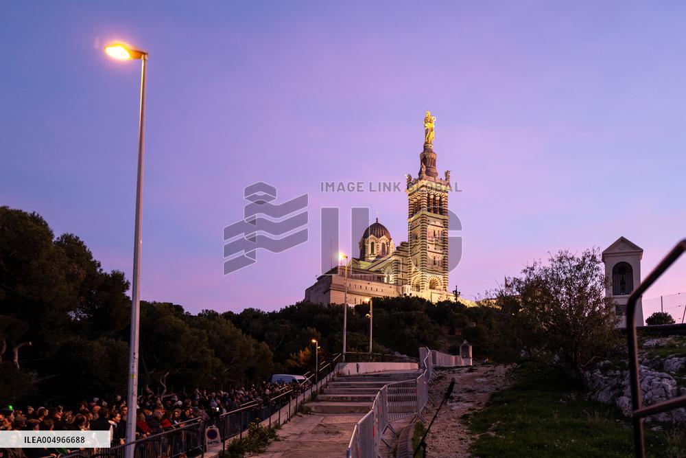 Notre Dame De La Garde Inauguration - Marseille