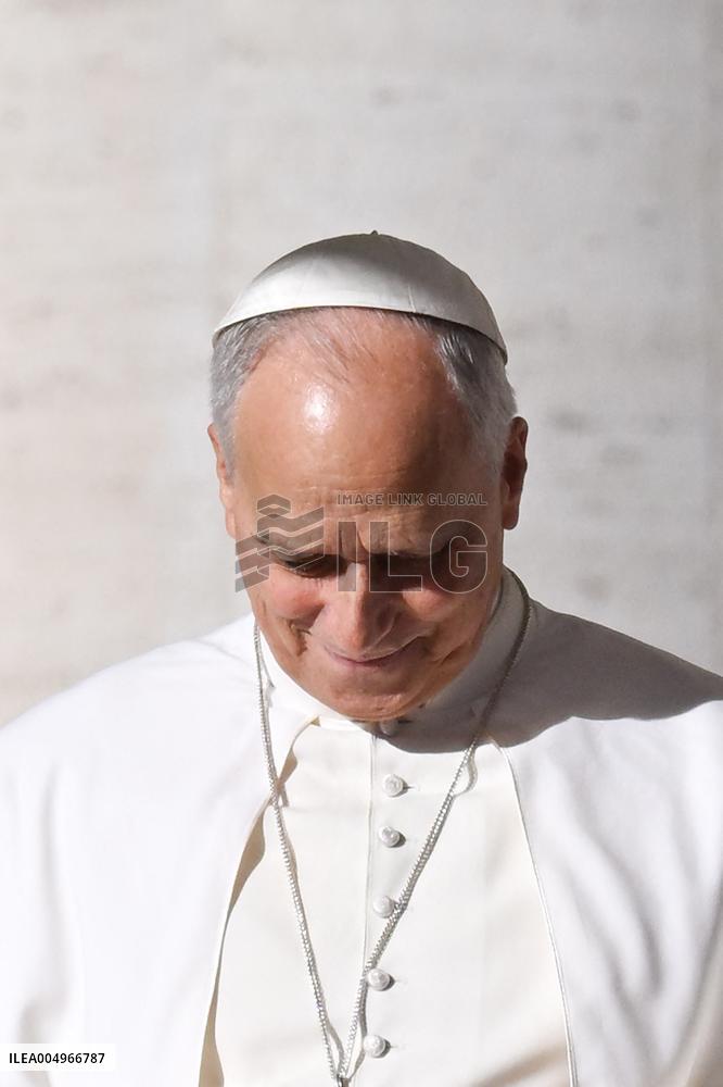Pope Leo XIV During the Jubilee Audience - Vatican