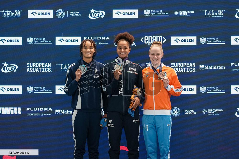 France Wins Medals at European Short Course Swimming Championships - Poland