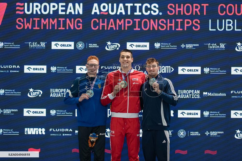 France Wins Medals at European Short Course Swimming Championships - Poland