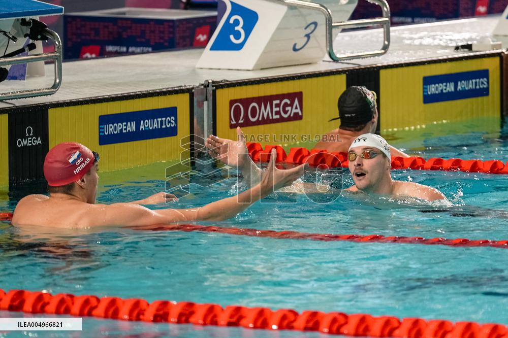 France Wins Medals at European Short Course Swimming Championships - Poland