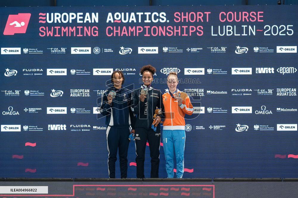 France Wins Medals at European Short Course Swimming Championships - Poland