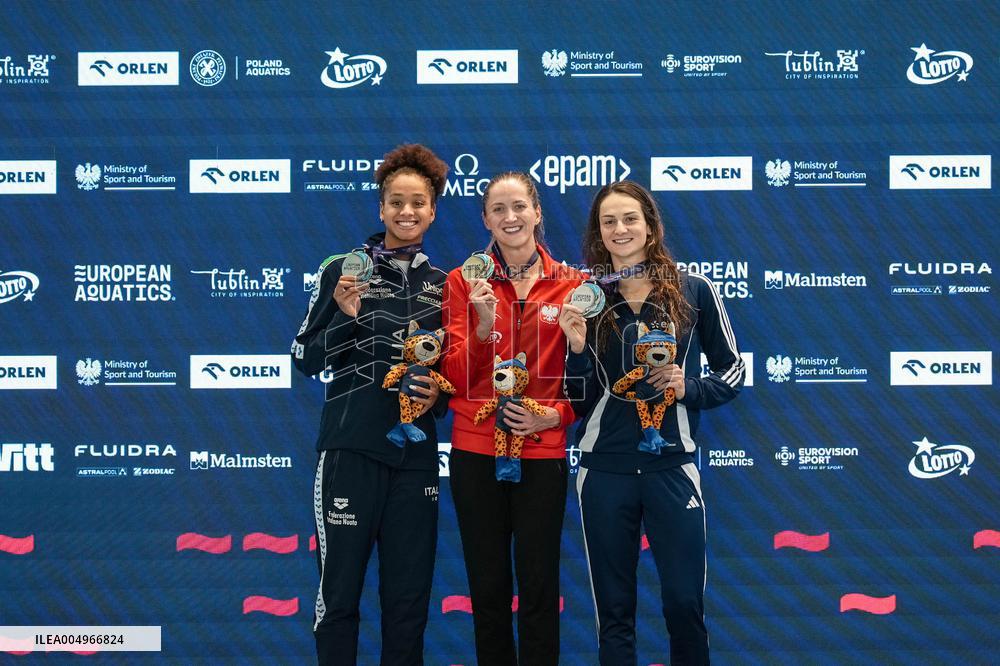 France Wins Medals at European Short Course Swimming Championships - Poland
