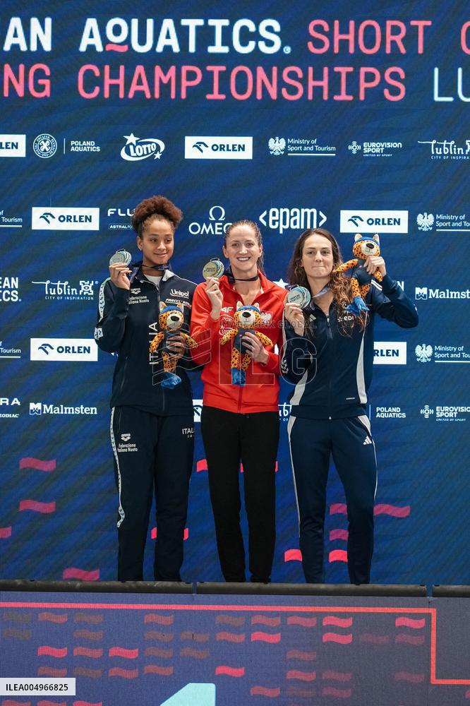 France Wins Medals at European Short Course Swimming Championships - Poland