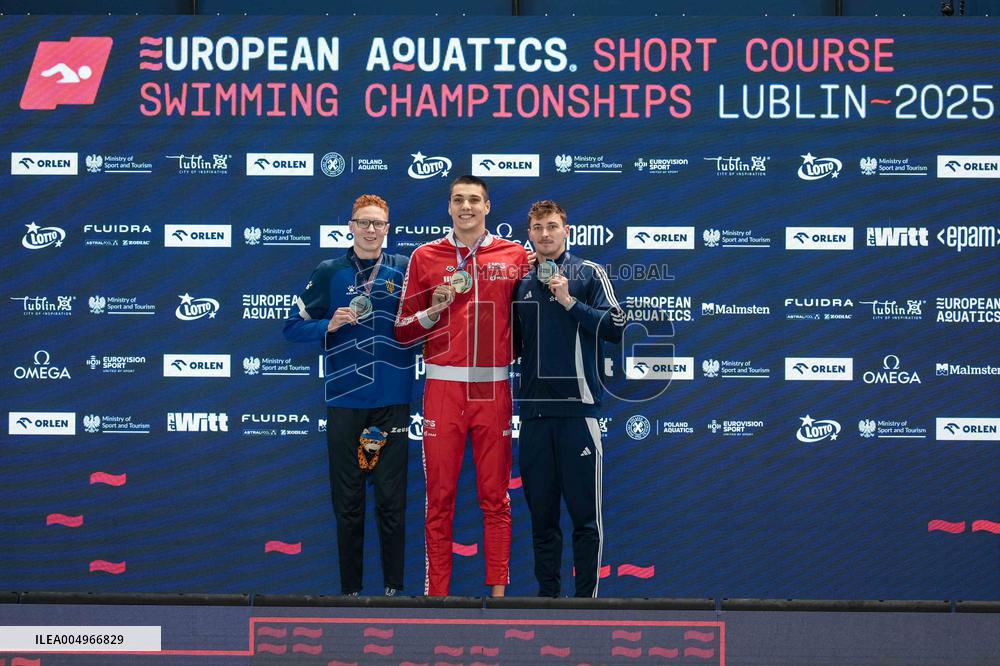 France Wins Medals at European Short Course Swimming Championships - Poland