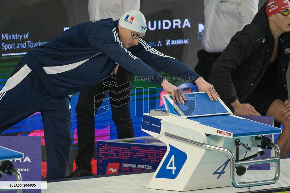 France Wins Medals at European Short Course Swimming Championships - Poland