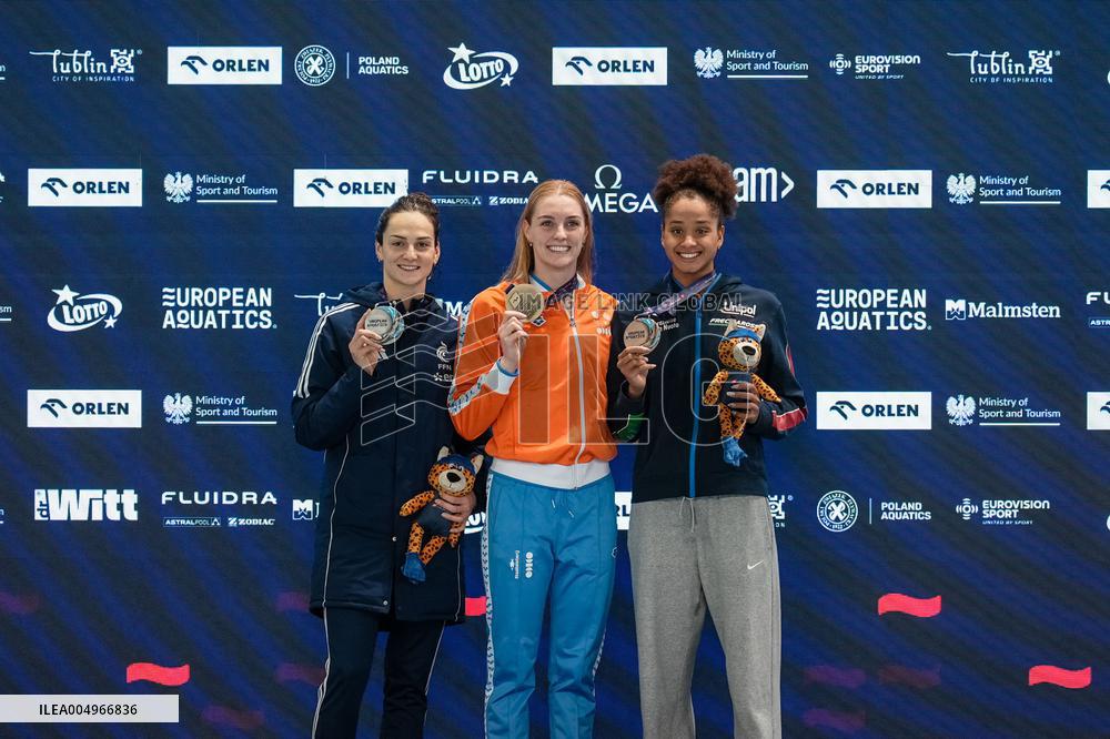 France Wins Medals at European Short Course Swimming Championships - Poland