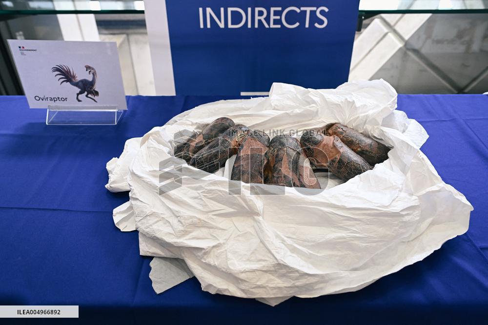 Return of prehistoric cultural property to the Mongolian authorities in Paris FA