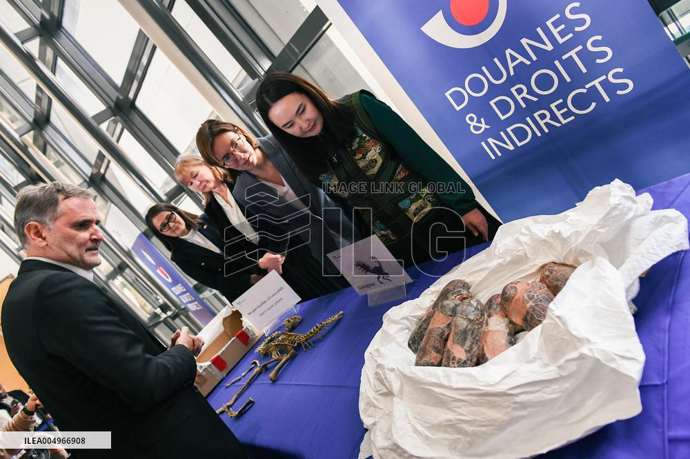 Return of prehistoric cultural property to the Mongolian authorities in Paris FA