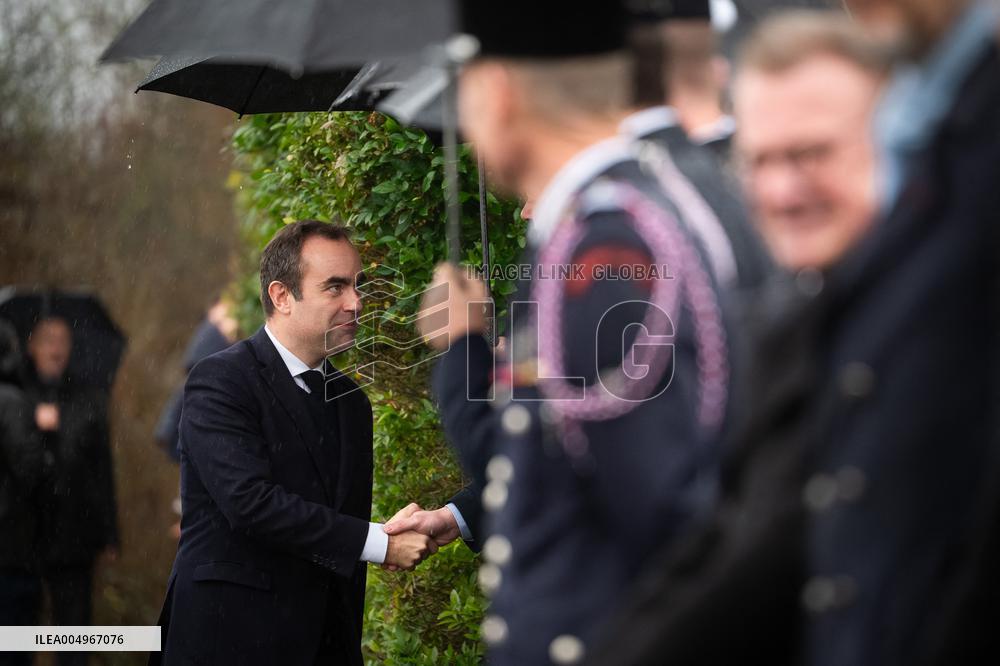 Sebastien Lecornu At Aristide Briand 1905 Law Tribute - Houlbec Cocherel