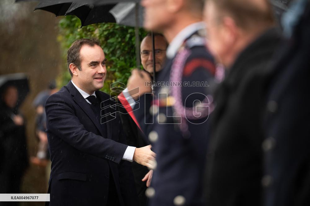 Sebastien Lecornu At Aristide Briand 1905 Law Tribute - Houlbec Cocherel