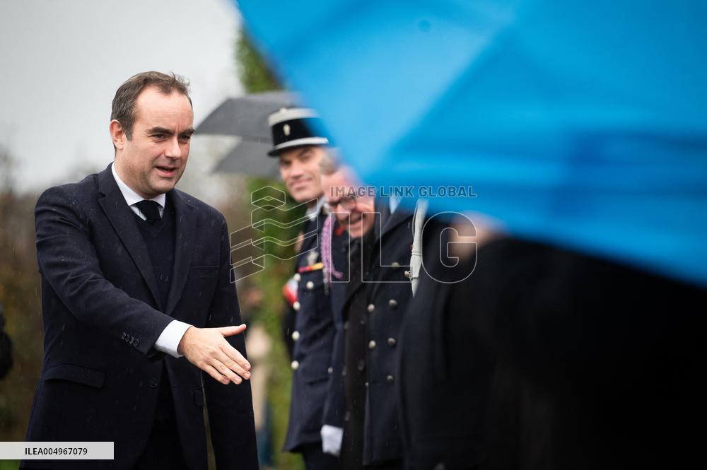 Sebastien Lecornu At Aristide Briand 1905 Law Tribute - Houlbec Cocherel