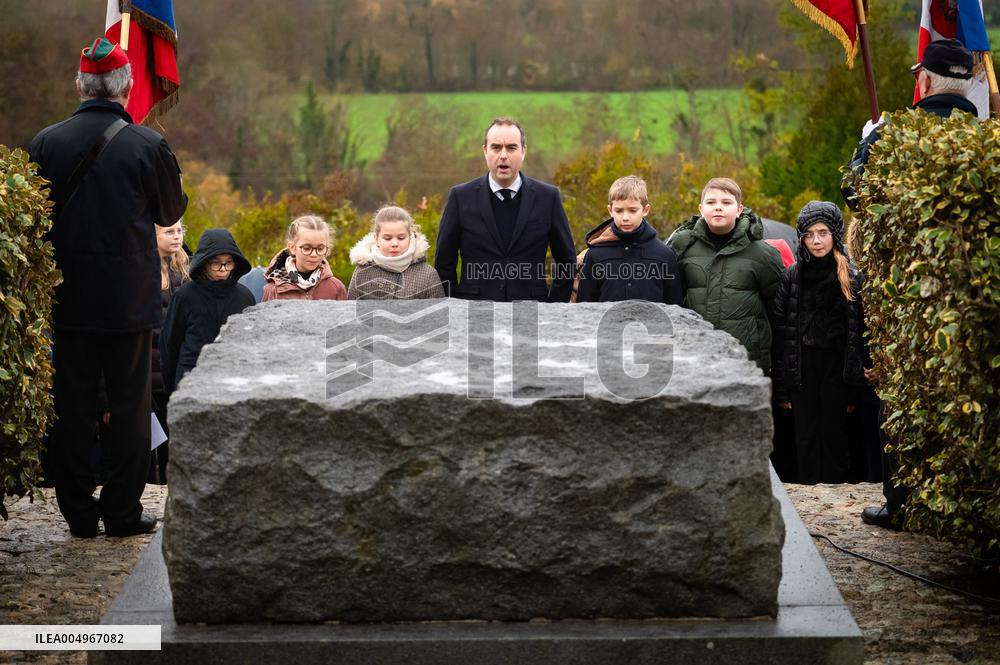 Sebastien Lecornu At Aristide Briand 1905 Law Tribute - Houlbec Cocherel