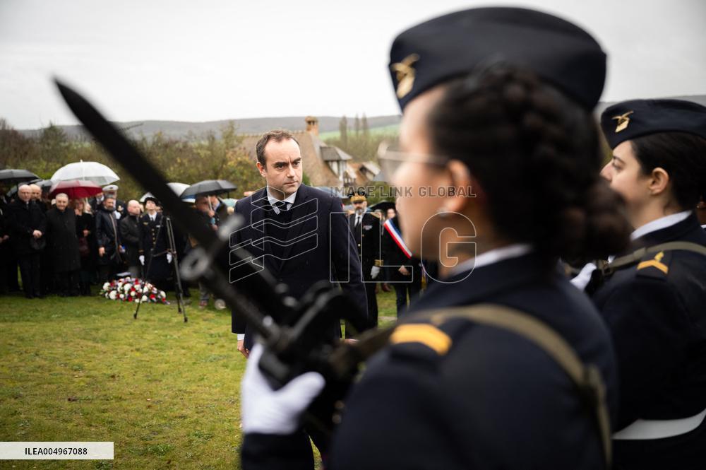 Sebastien Lecornu At Aristide Briand 1905 Law Tribute - Houlbec Cocherel
