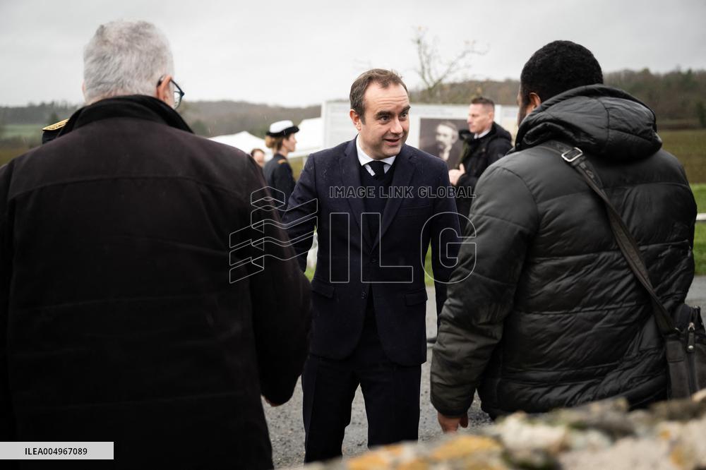 Sebastien Lecornu At Aristide Briand 1905 Law Tribute - Houlbec Cocherel
