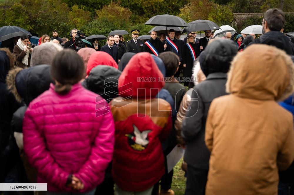 Sebastien Lecornu At Aristide Briand 1905 Law Tribute - Houlbec Cocherel