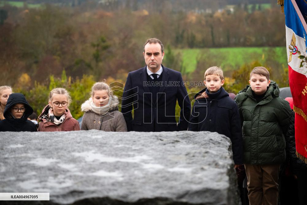 Sebastien Lecornu At Aristide Briand 1905 Law Tribute - Houlbec Cocherel