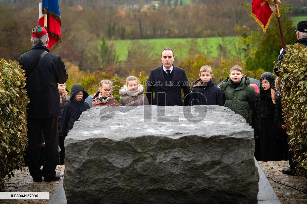 Sebastien Lecornu At Aristide Briand 1905 Law Tribute - Houlbec Cocherel