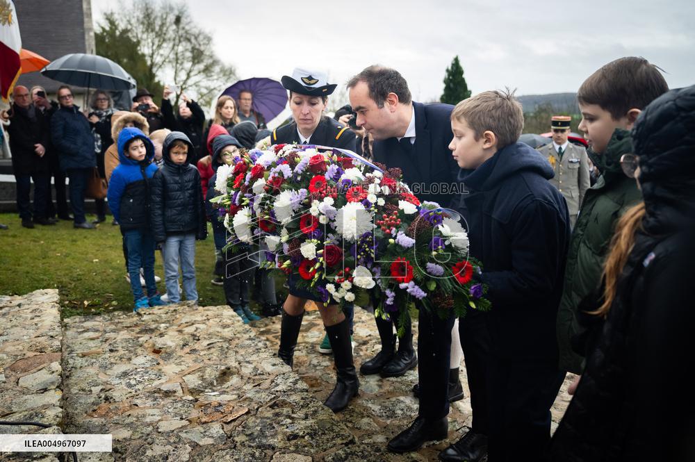 Sebastien Lecornu At Aristide Briand 1905 Law Tribute - Houlbec Cocherel