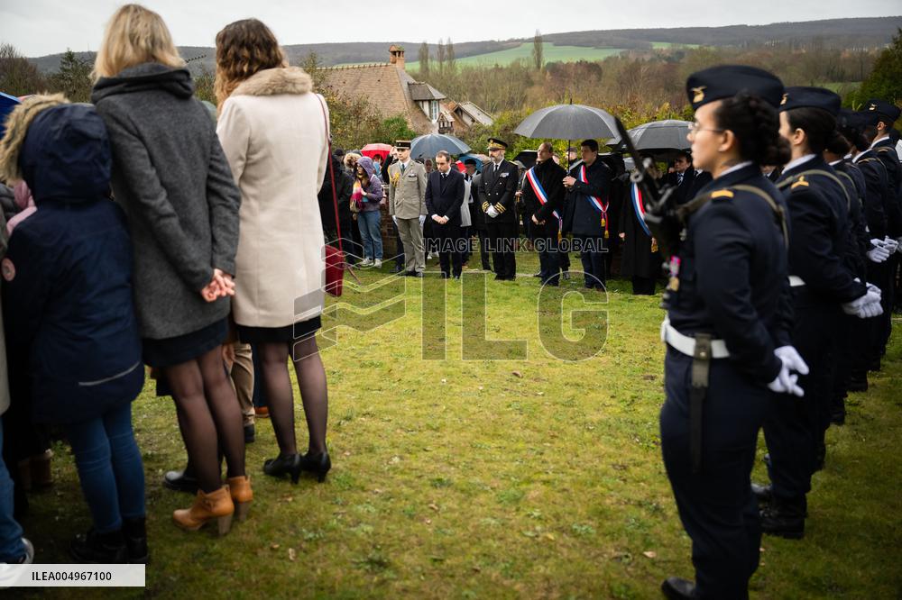 Sebastien Lecornu At Aristide Briand 1905 Law Tribute - Houlbec Cocherel