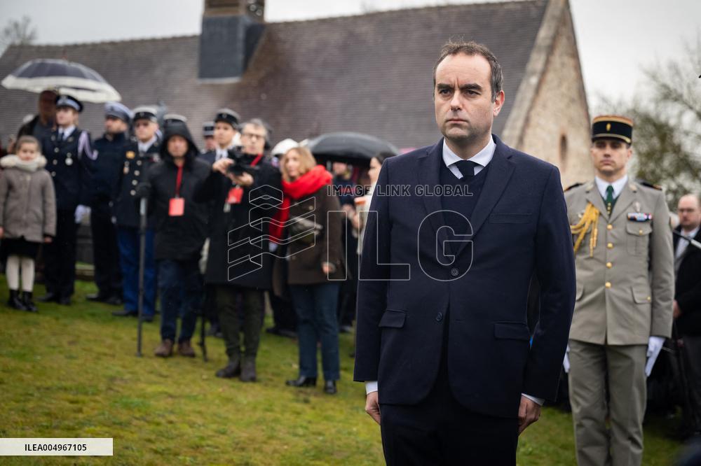 Sebastien Lecornu At Aristide Briand 1905 Law Tribute - Houlbec Cocherel