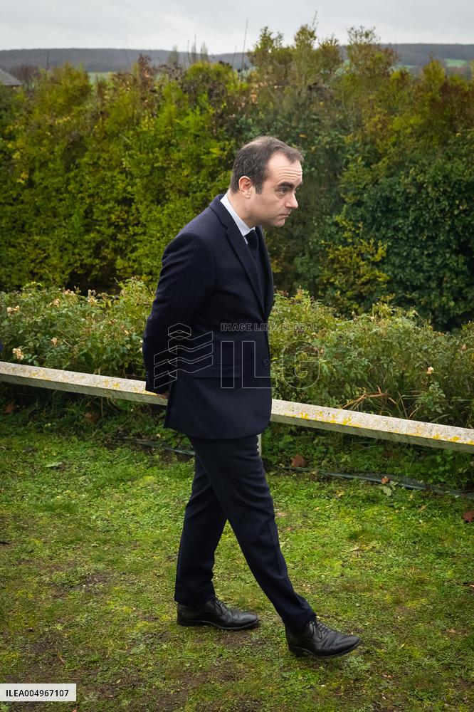 Sebastien Lecornu At Aristide Briand 1905 Law Tribute - Houlbec Cocherel