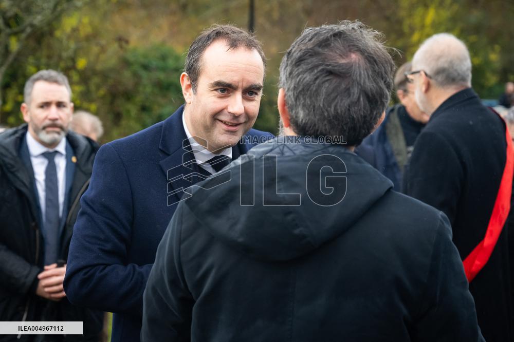 Sebastien Lecornu At Aristide Briand 1905 Law Tribute - Houlbec Cocherel
