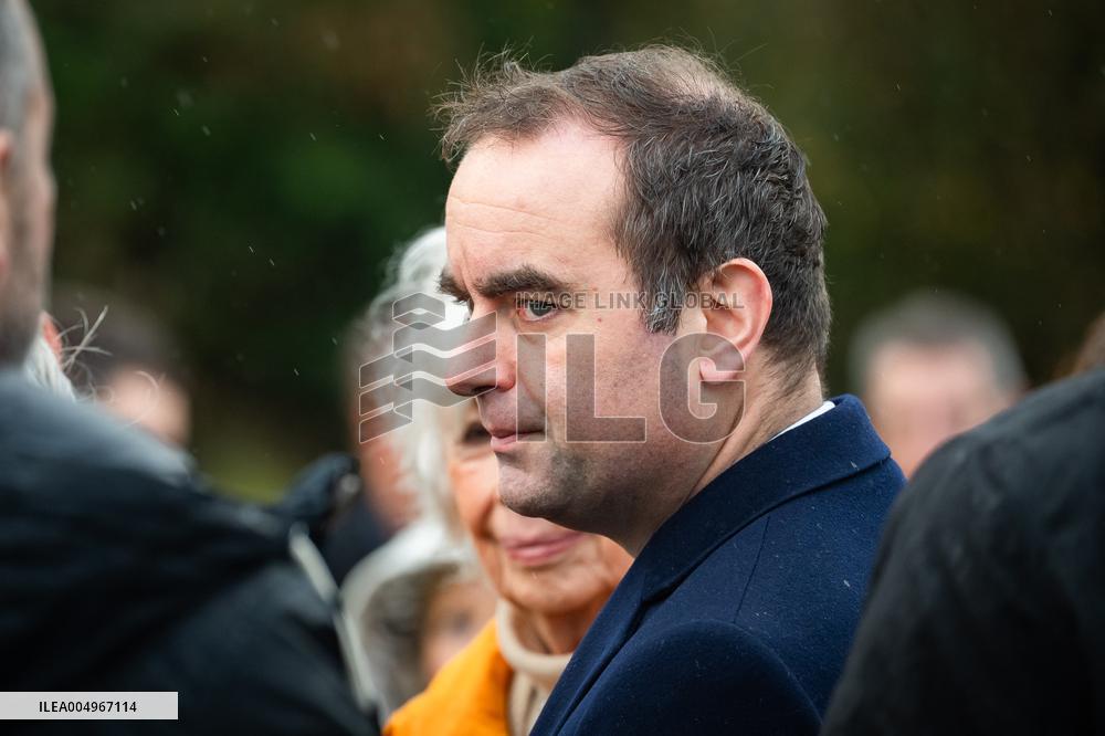 Sebastien Lecornu At Aristide Briand 1905 Law Tribute - Houlbec Cocherel