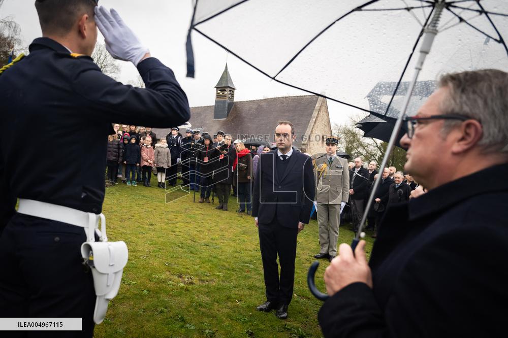 Sebastien Lecornu At Aristide Briand 1905 Law Tribute - Houlbec Cocherel