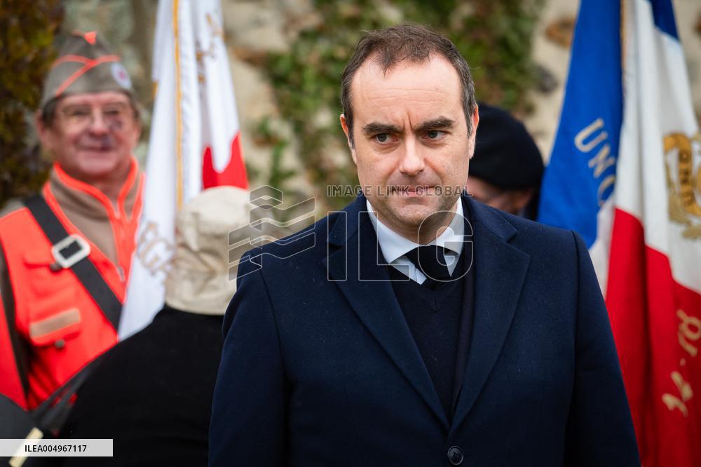 Sebastien Lecornu At Aristide Briand 1905 Law Tribute - Houlbec Cocherel