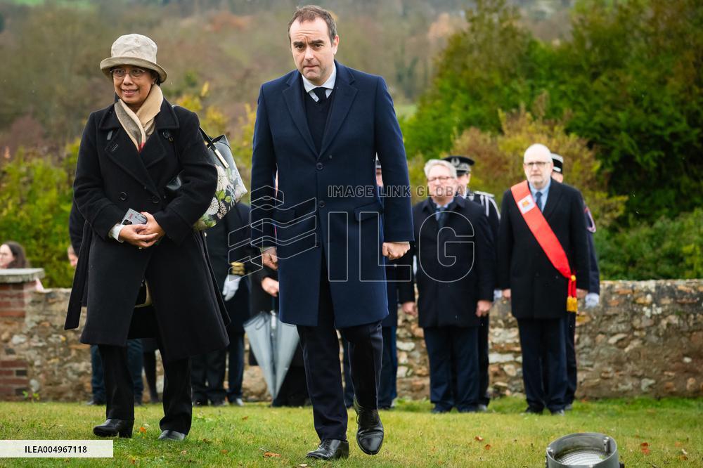 Sebastien Lecornu At Aristide Briand 1905 Law Tribute - Houlbec Cocherel