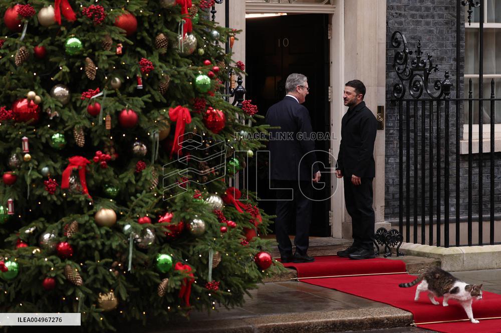 European Leaders at Downing Street - London