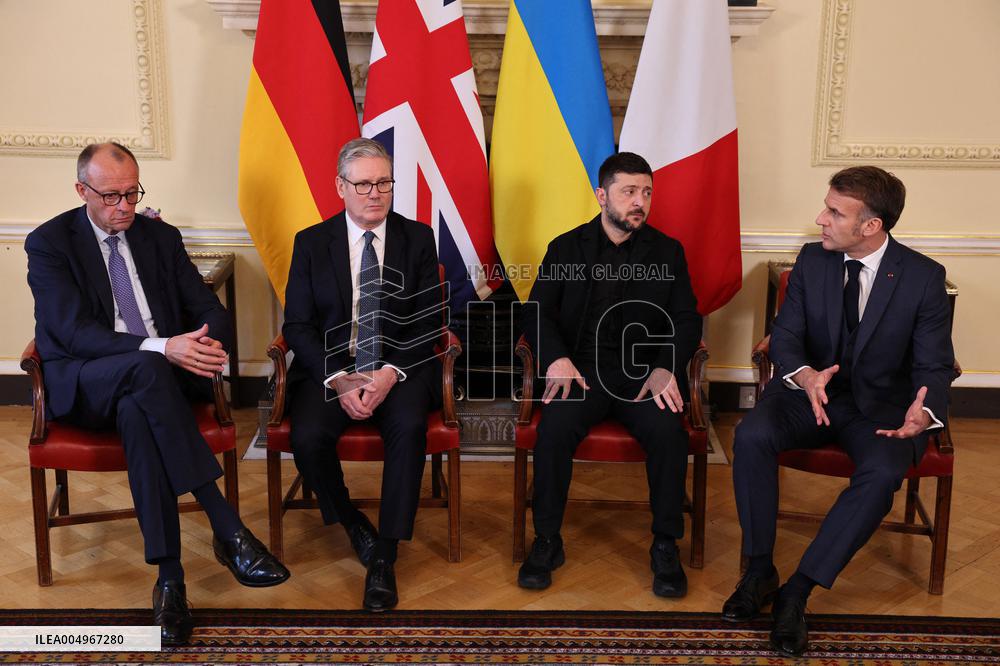 European Leaders at Downing Street - London