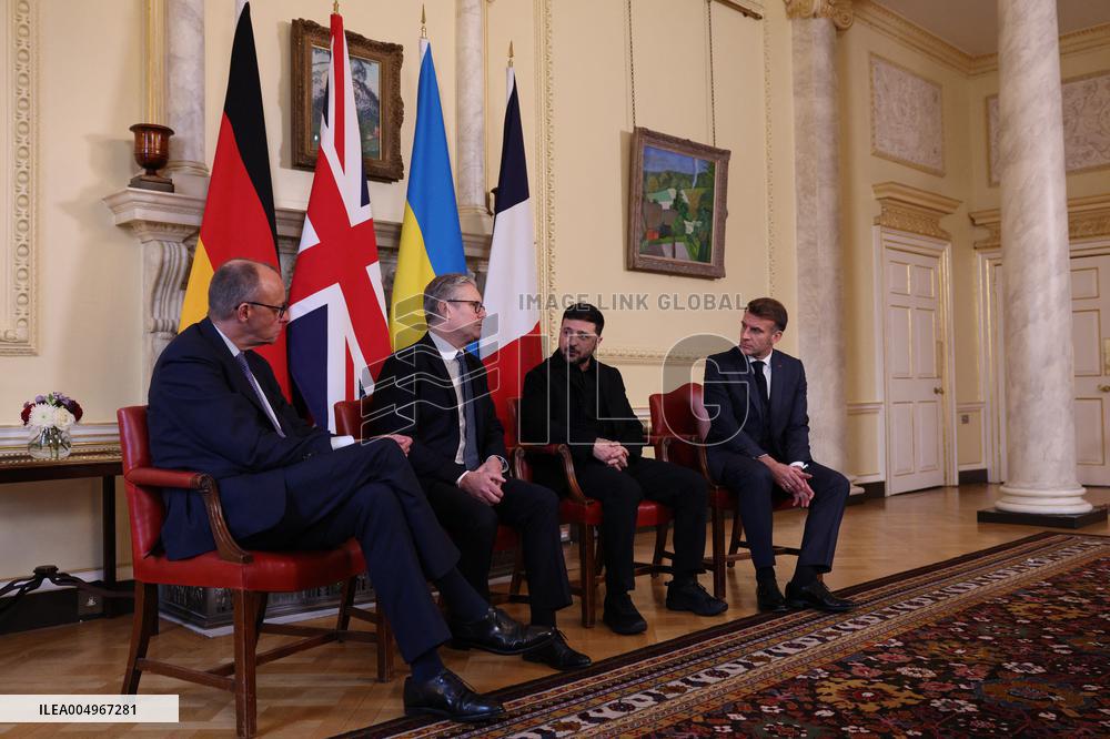 European Leaders at Downing Street - London