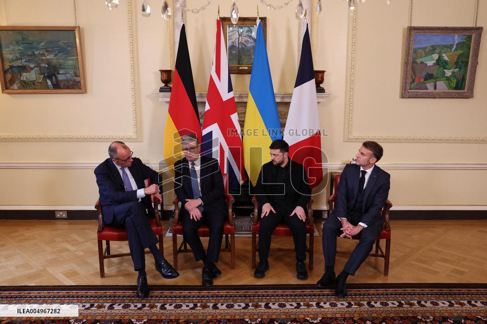 European Leaders at Downing Street - London