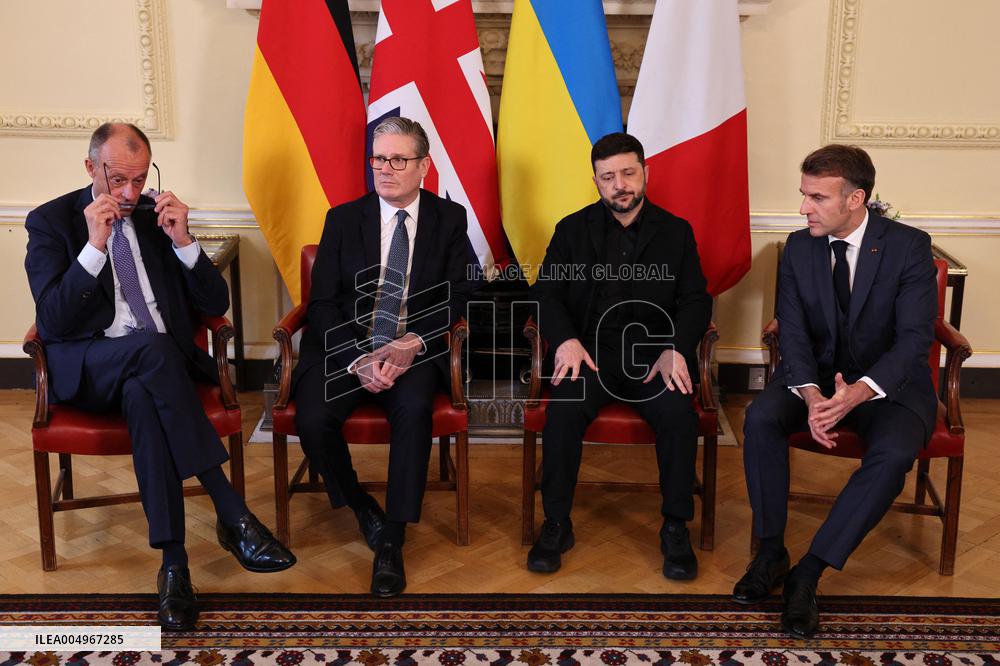 European Leaders at Downing Street - London