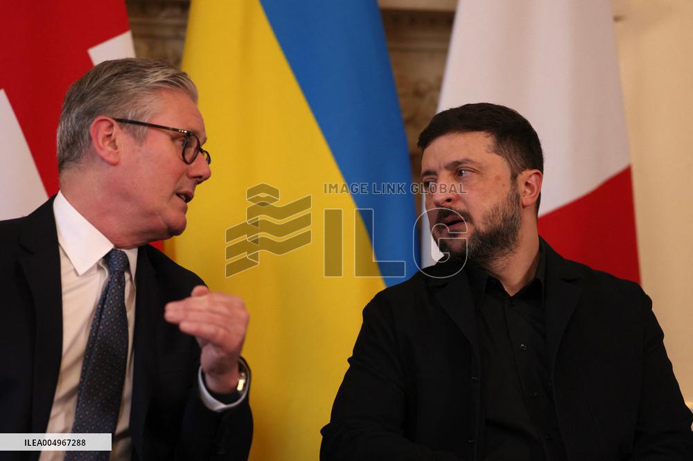 European Leaders at Downing Street - London