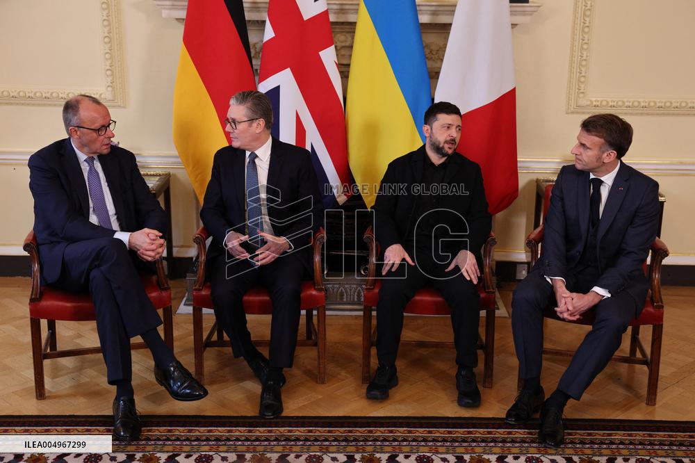 European Leaders at Downing Street - London