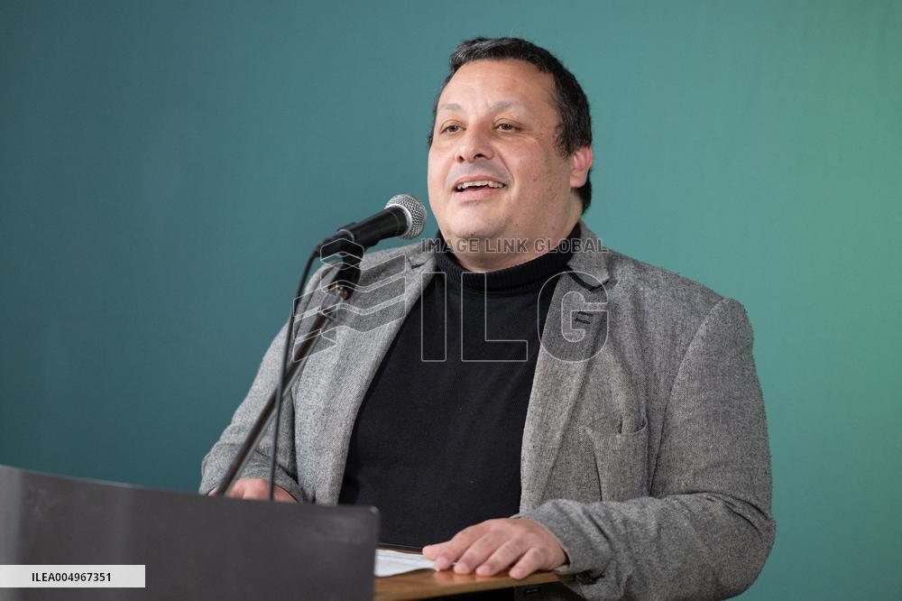 Marine Tondelier Press Conference about the Presidential Election - Paris