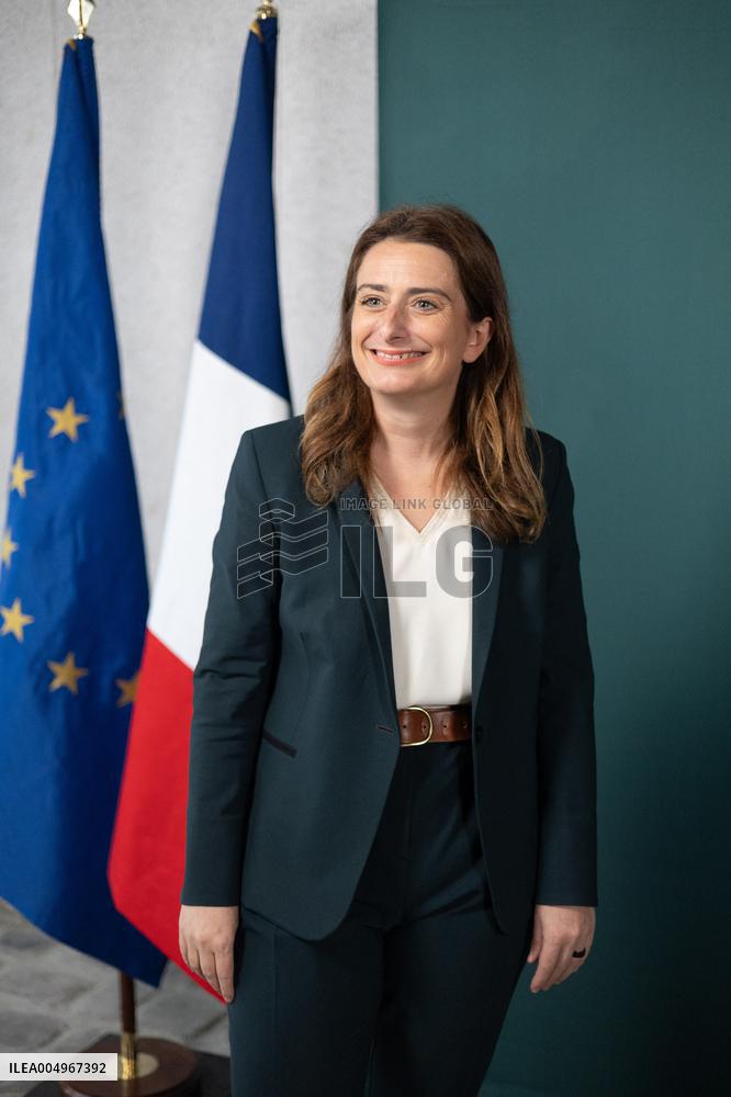 Marine Tondelier Press Conference about the Presidential Election - Paris