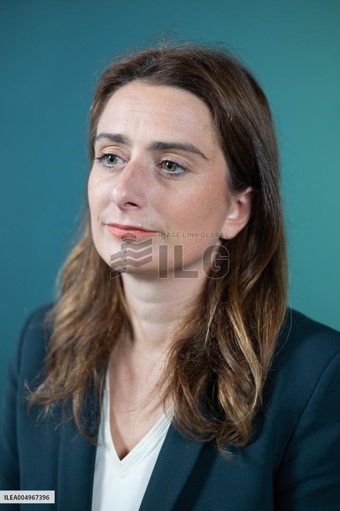 Marine Tondelier Press Conference about the Presidential Election - Paris