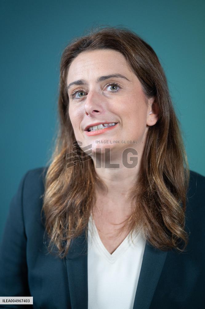 Marine Tondelier Press Conference about the Presidential Election - Paris