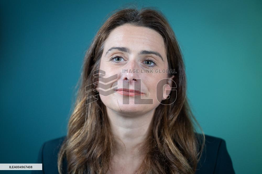 Marine Tondelier Press Conference about the Presidential Election - Paris